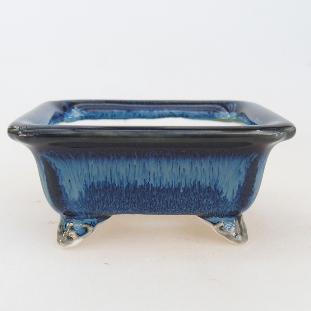 Mini bol bonsaï 7 x 5,5 x 3 cm, couleur bleu