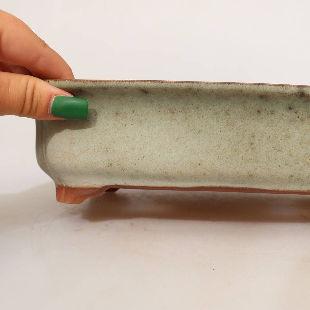 Bol en céramique  24 x 17 x 6 cm, couleur beige