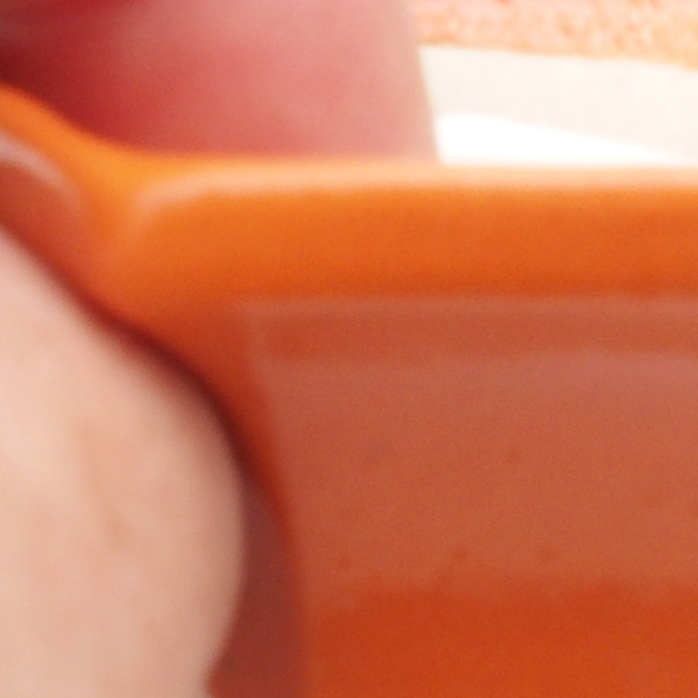 Mini bol bonsaï 5 x 4,5 x 2,5 cm, orange