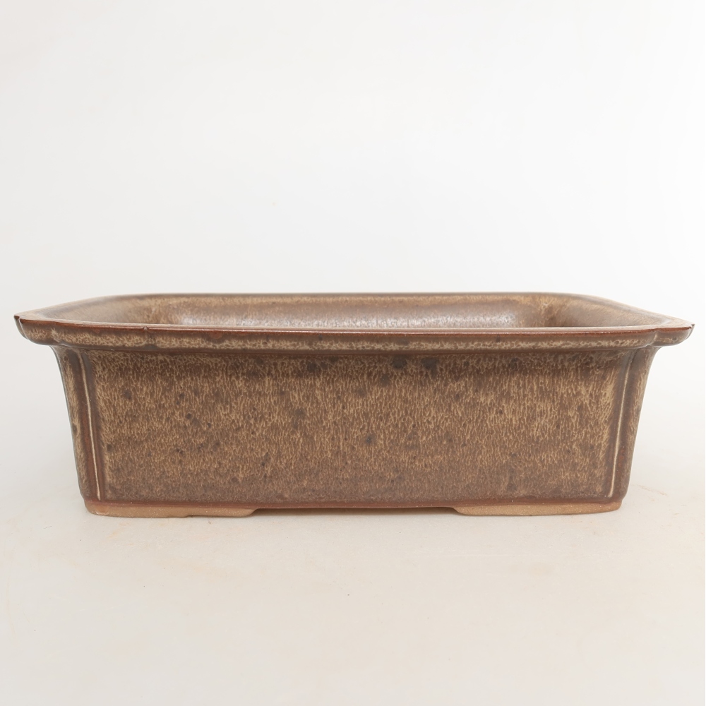 Bol en céramique  20 x 15,5 x 5,5 cm, couleur marron