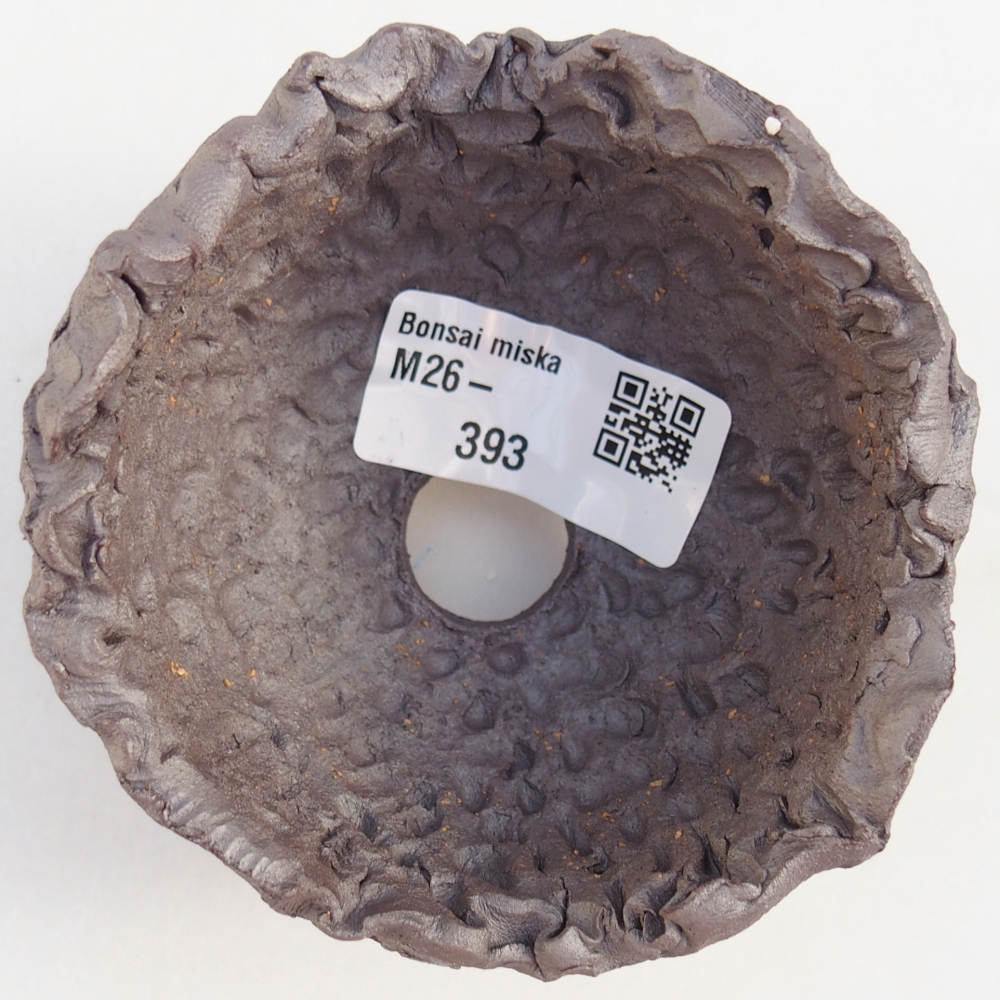 Coquille en céramique 9 x 9 x 6,5 cm , couleur métallique