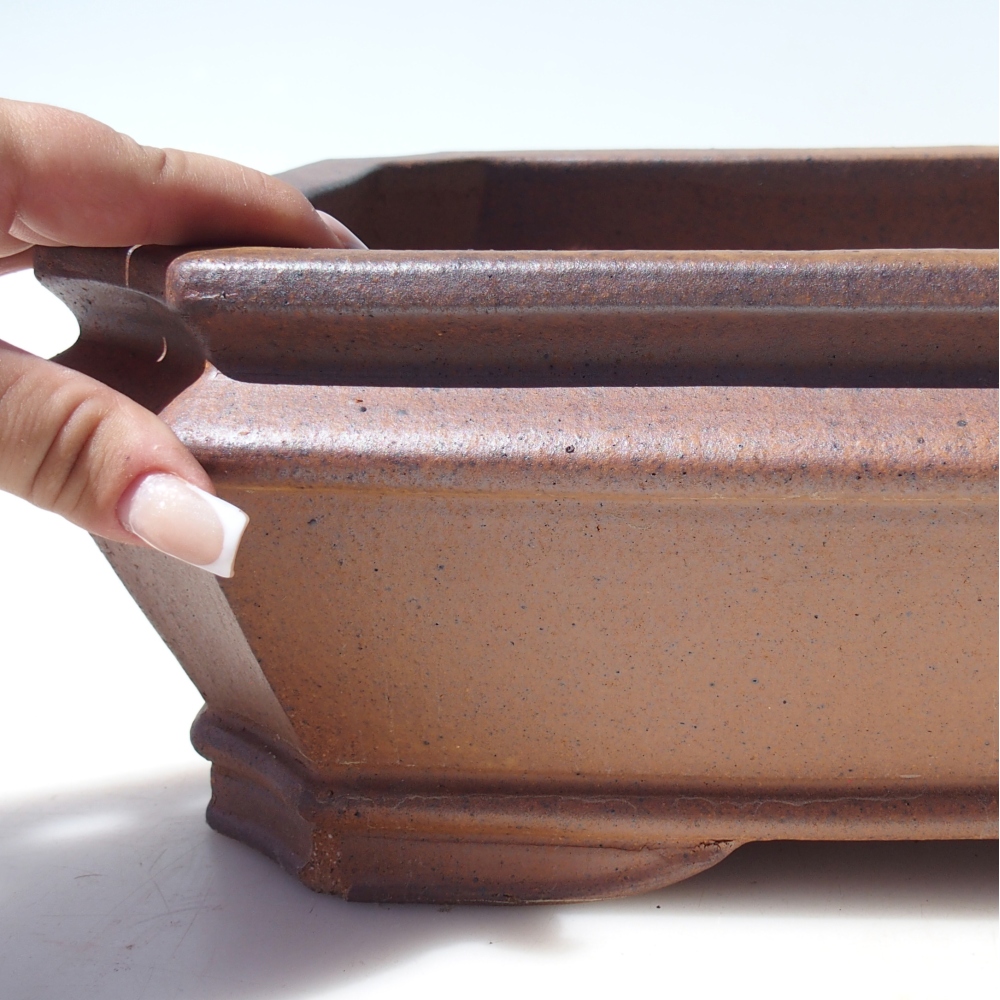 Bol 41,5 x 29 x 12 cm brun - ENLEVEMENT PERSONNEL OU TRANSPORT SUR PALETTE UNIQUEMENT