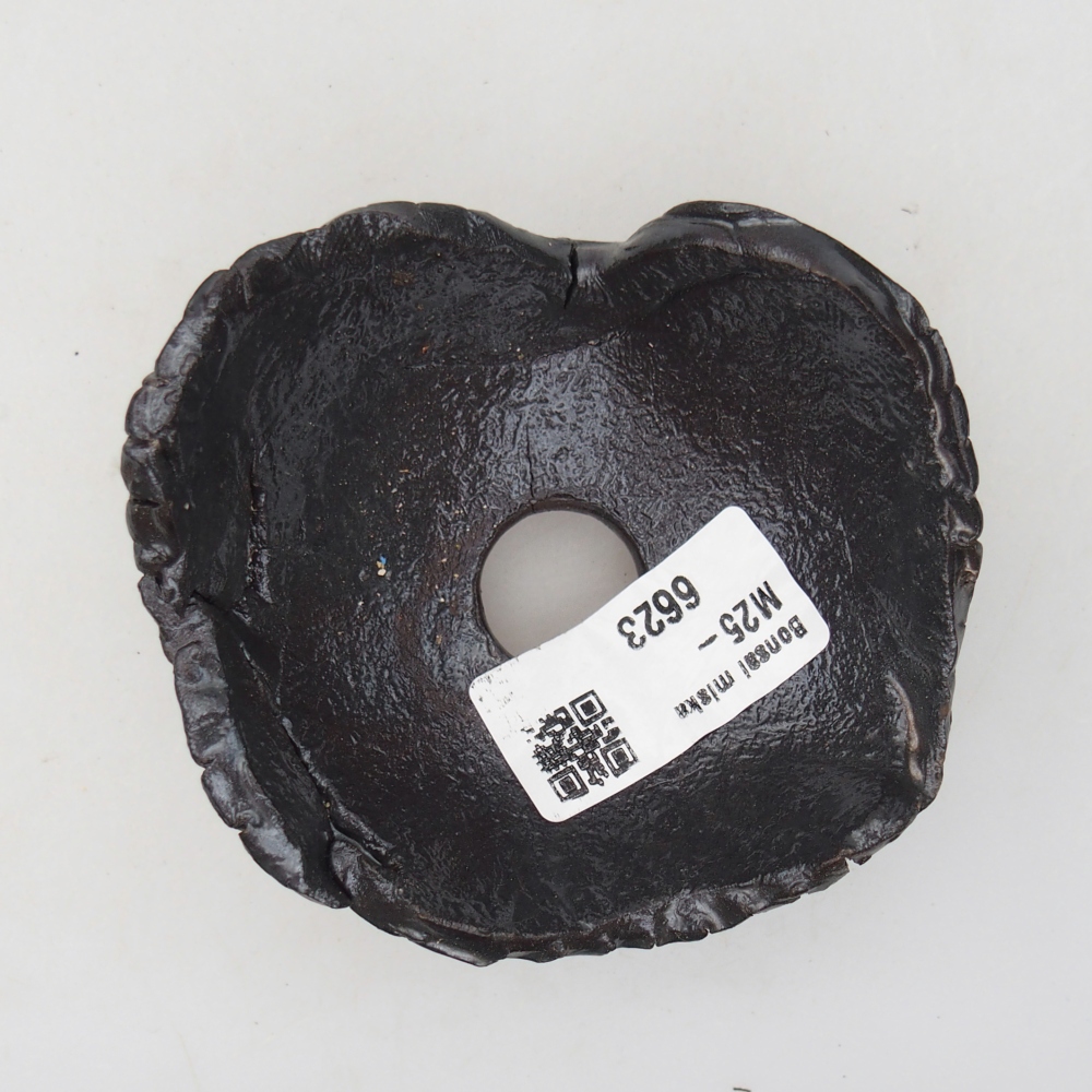 Coquille en céramique 8,5 x 8 x 5 cm , couleur noire