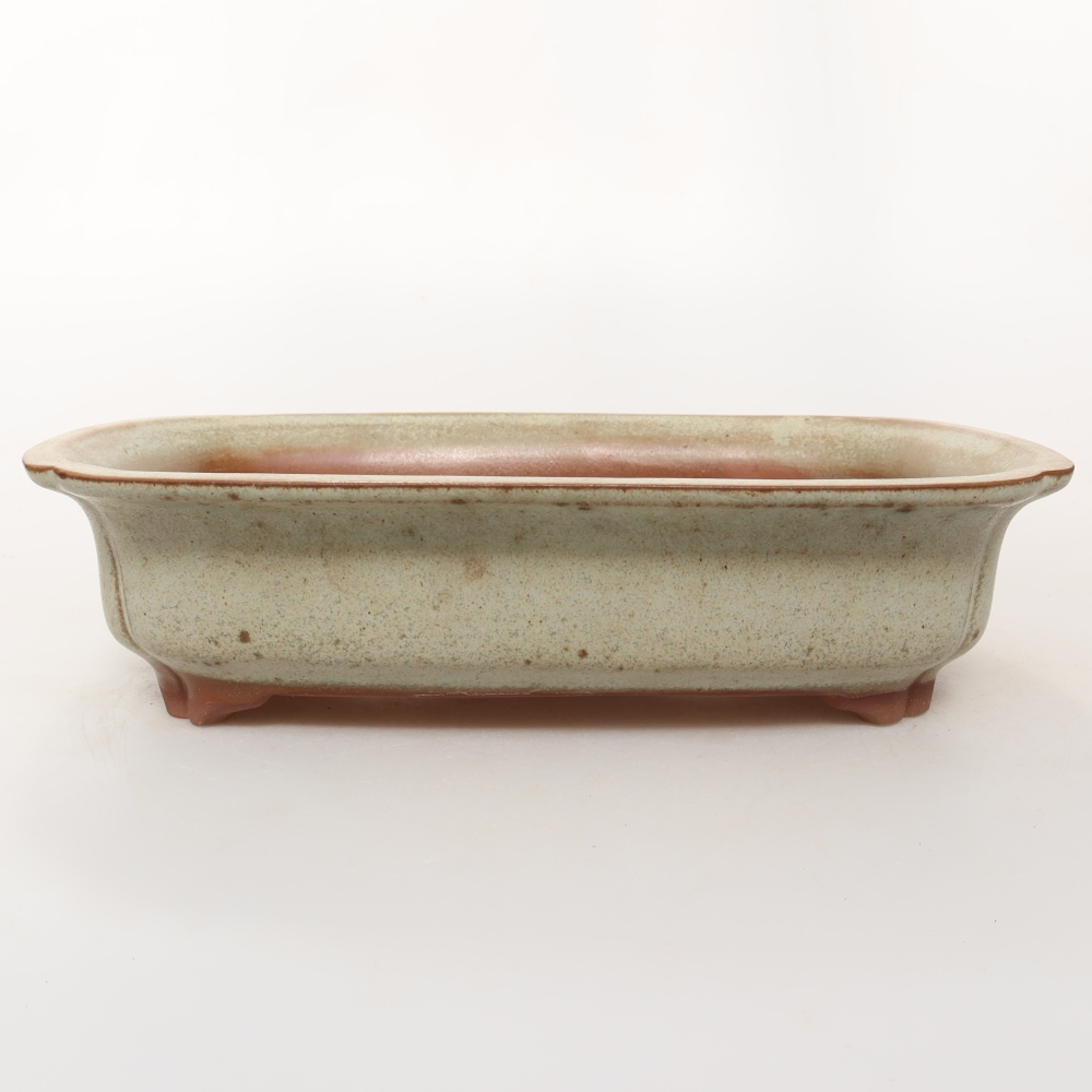 Bol en céramique  24,5 x 17,5 x 6 cm , couleur beige