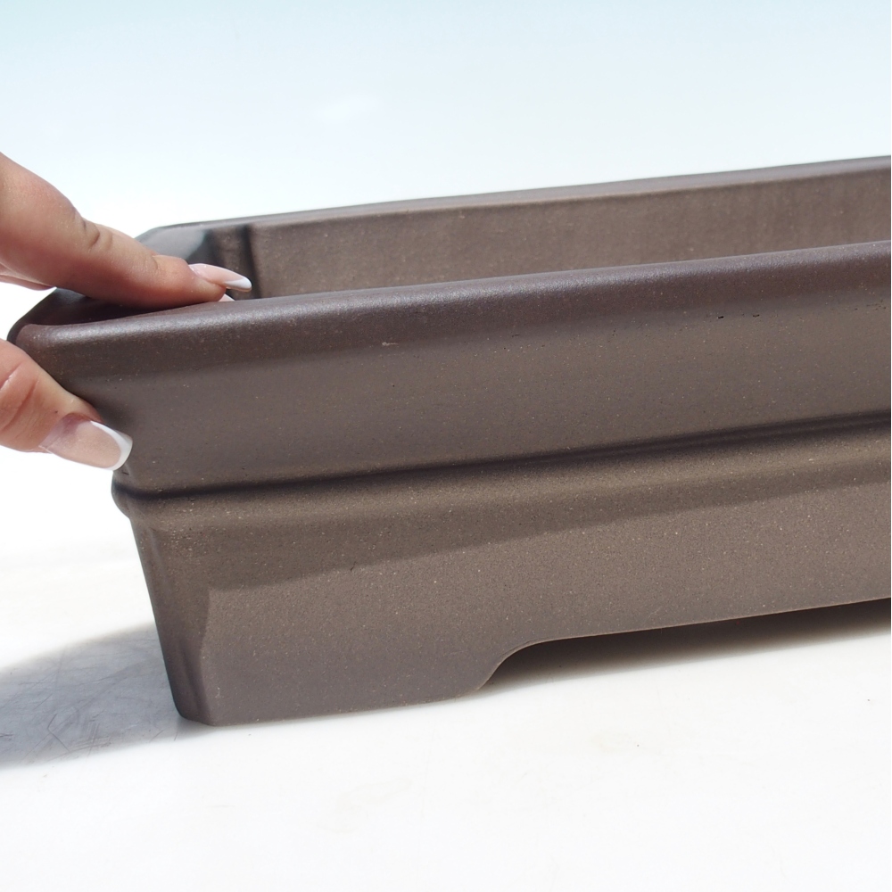 Bol 41 x 29 x 10,5 cm marron - ENLEVEMENT PERSONNEL OU TRANSPORT SUR PALETTE UNIQUEMENT
