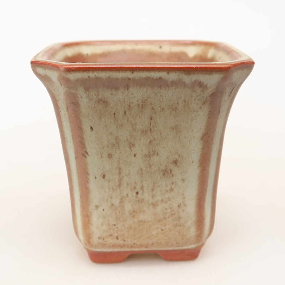Bol en céramique  6,5 x 6,5 x 7 cm , couleur beige