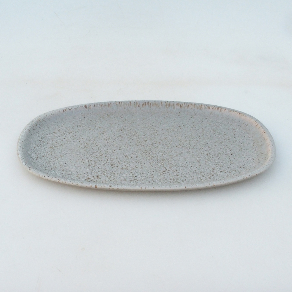 Bol en céramique H15 -25 x 15 x 1 cm - beige