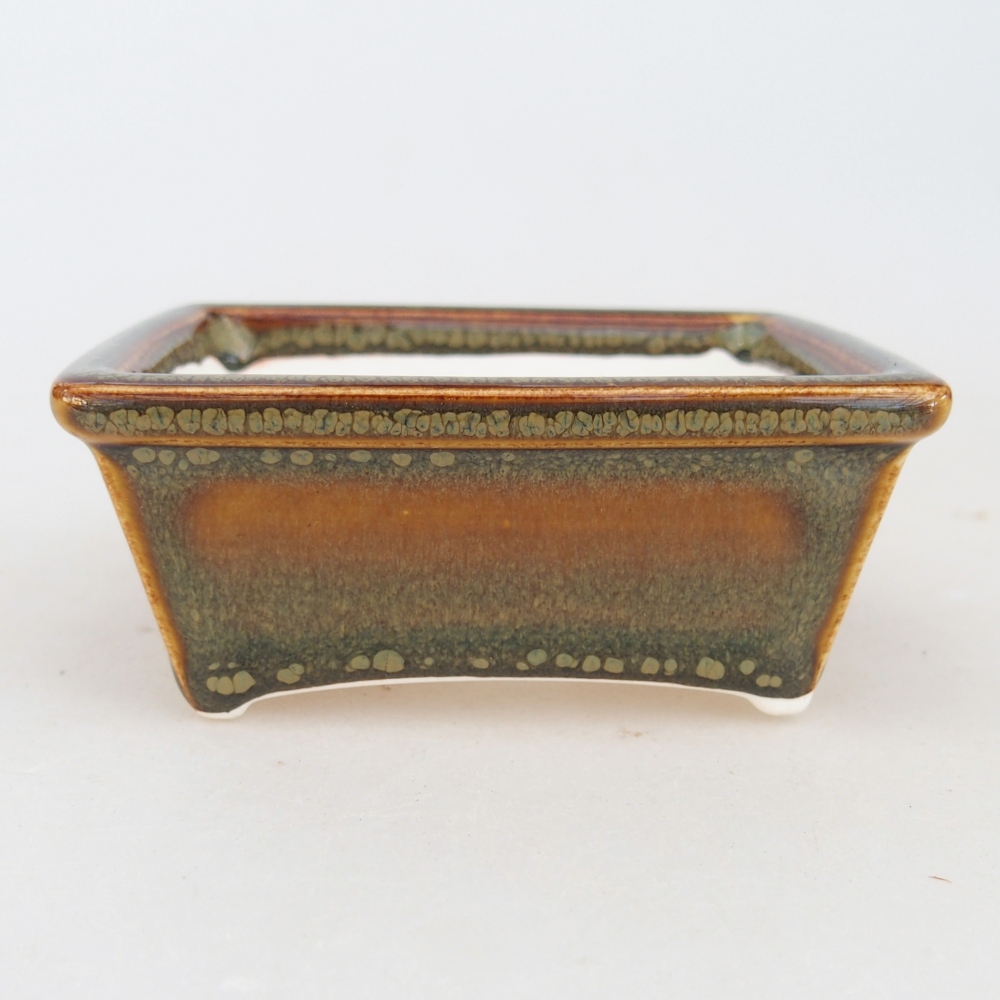 Mini bol bonsaï 7,5 x 6 x 3 cm, brun