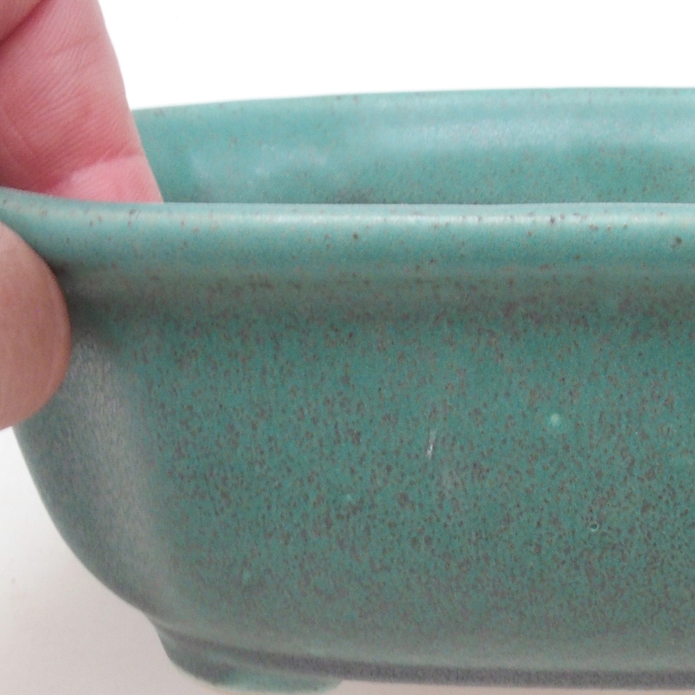 Bol à bonsaï H32 - 13 x 10 x 5,5 cm - vert