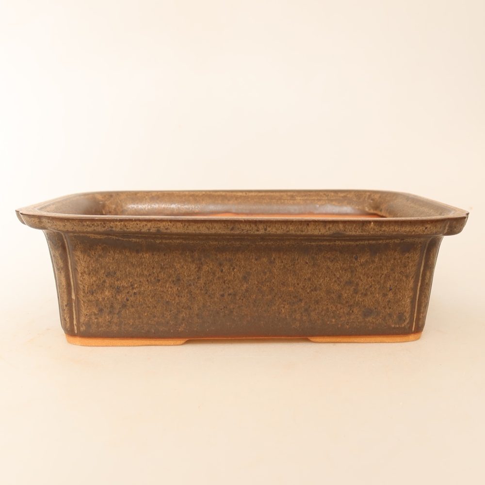 Bol en céramique  20 x 15,5 x 5,5 cm, couleur marron