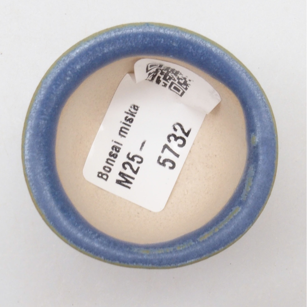 Mini bol bonsaï 4,5 x 4,5 x 3 cm, couleur bleu