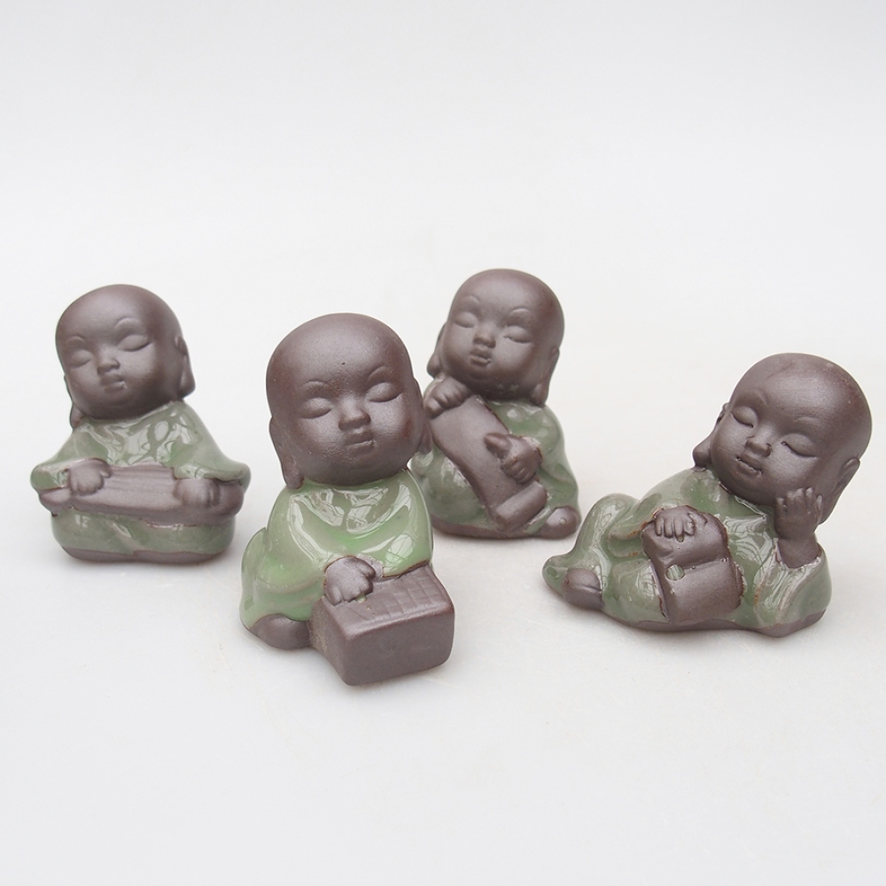 Figurine en céramique 4pcs