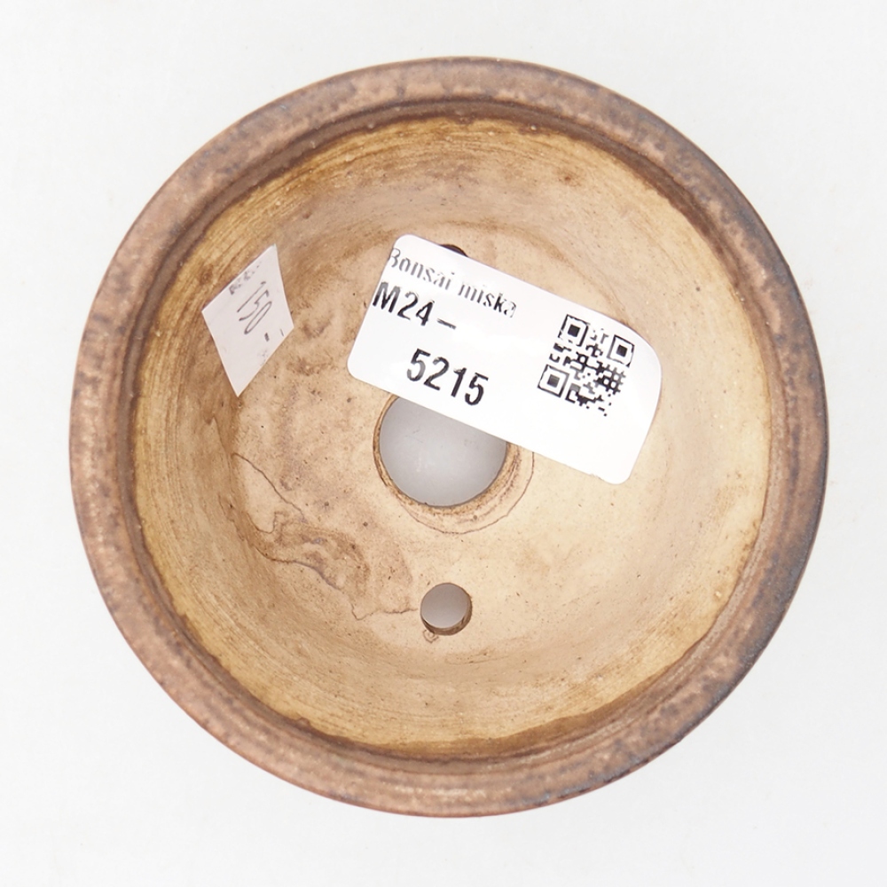 Bol à bonsaï en céramique 9 x 9 x 3,5 cm, rose