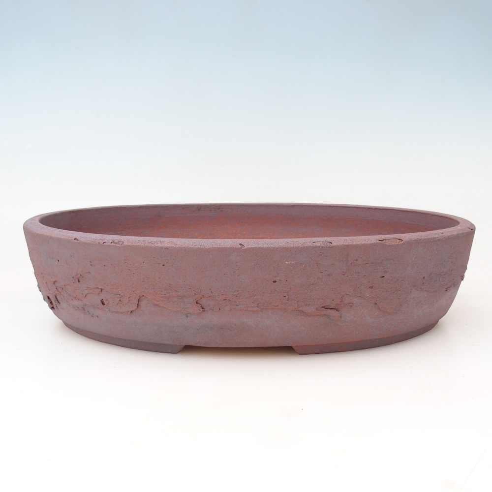 Bol à bonsaï 38,5 x 30 x 8,5 cm , couleur métal