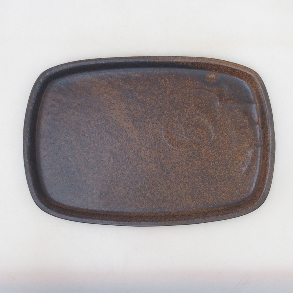 Bol Bonsaï + soucoupe H10 - 37 x 28 x 9 cm - marron