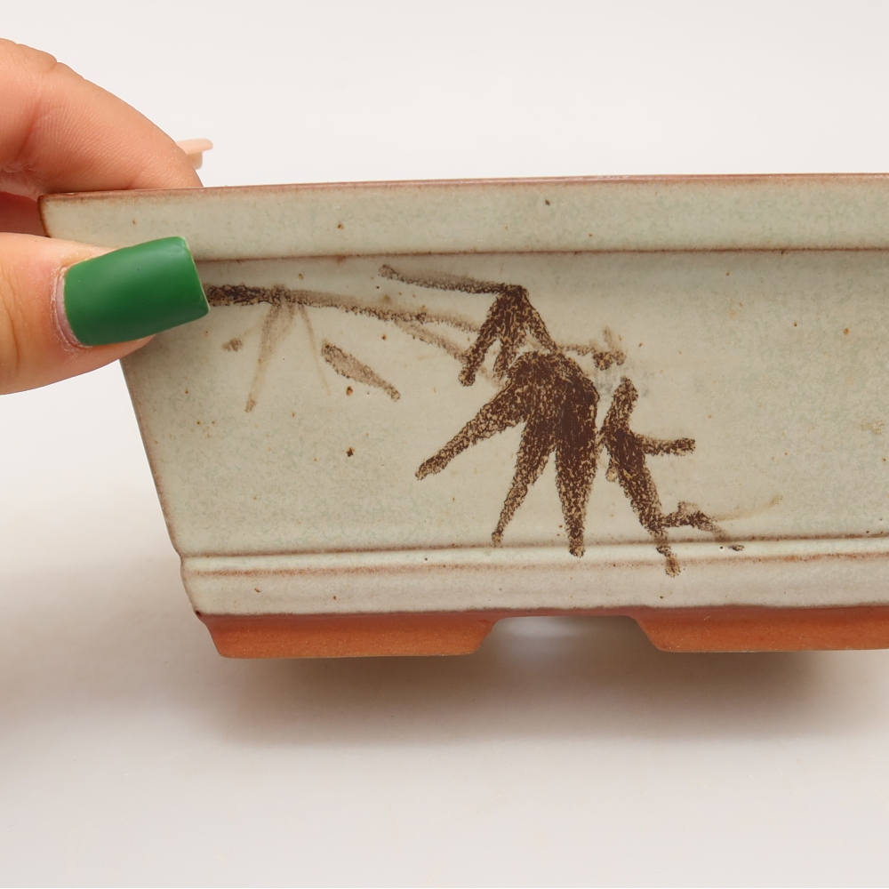 Bol en céramique  14,5 x 12,5 x 7 cm , couleur beige