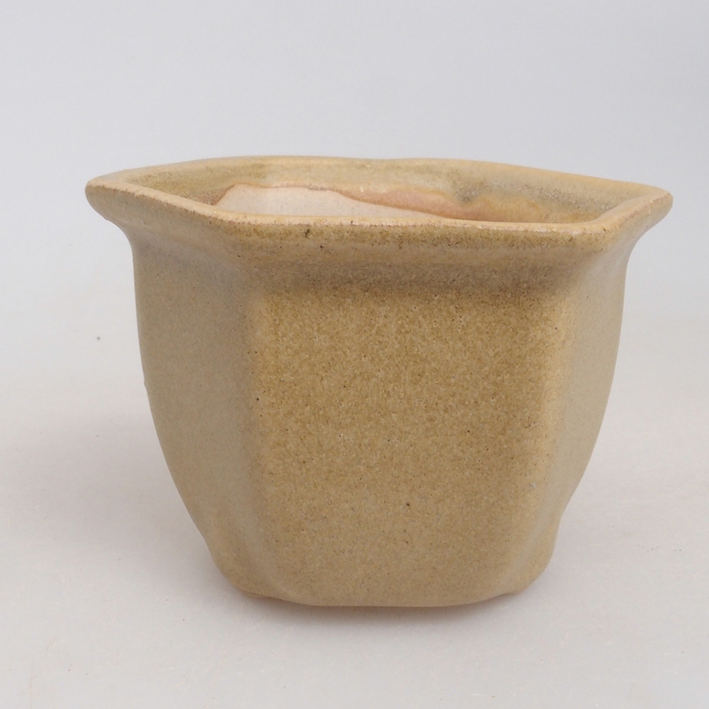 Mini bol bonsaï 7 x 7 x 5 cm, brun