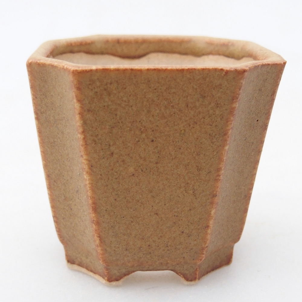 Mini bol bonsaï 4,5 x 4,5 x 4 cm, brun