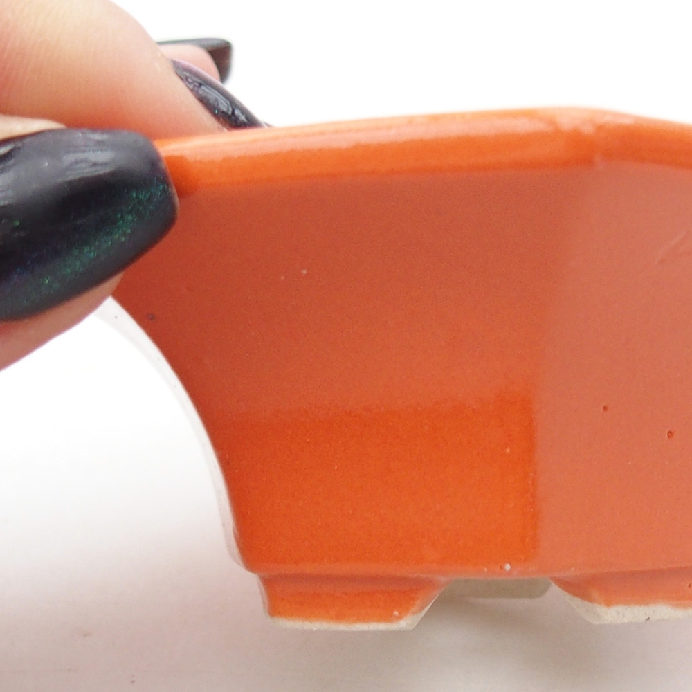 Mini bol bonsaï 8 x 7 x 3,5 cm, orange