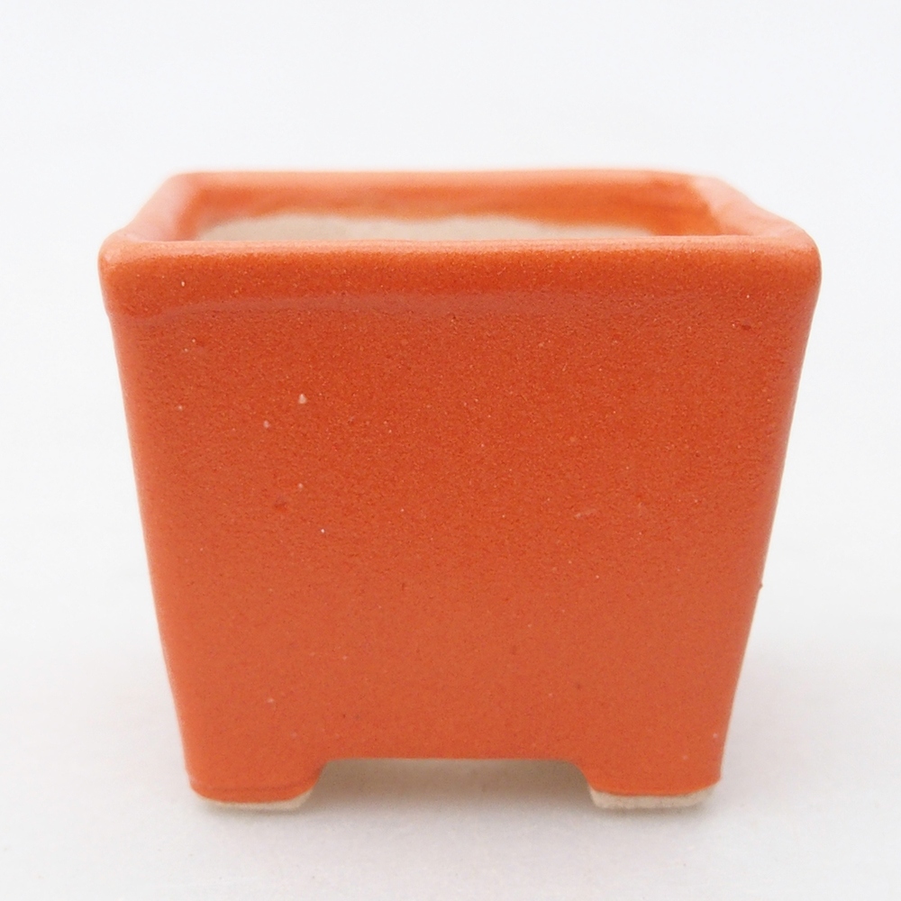 Mini bol bonsaï 3,5 x 3,5 x 3 cm, orange