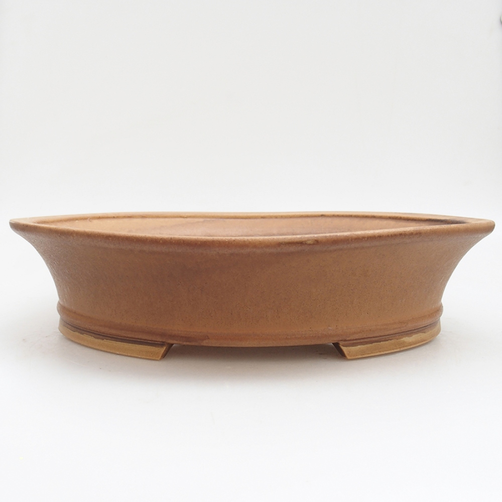 Bol à bonsaï en céramique 32 x 29 x 7 cm, rose