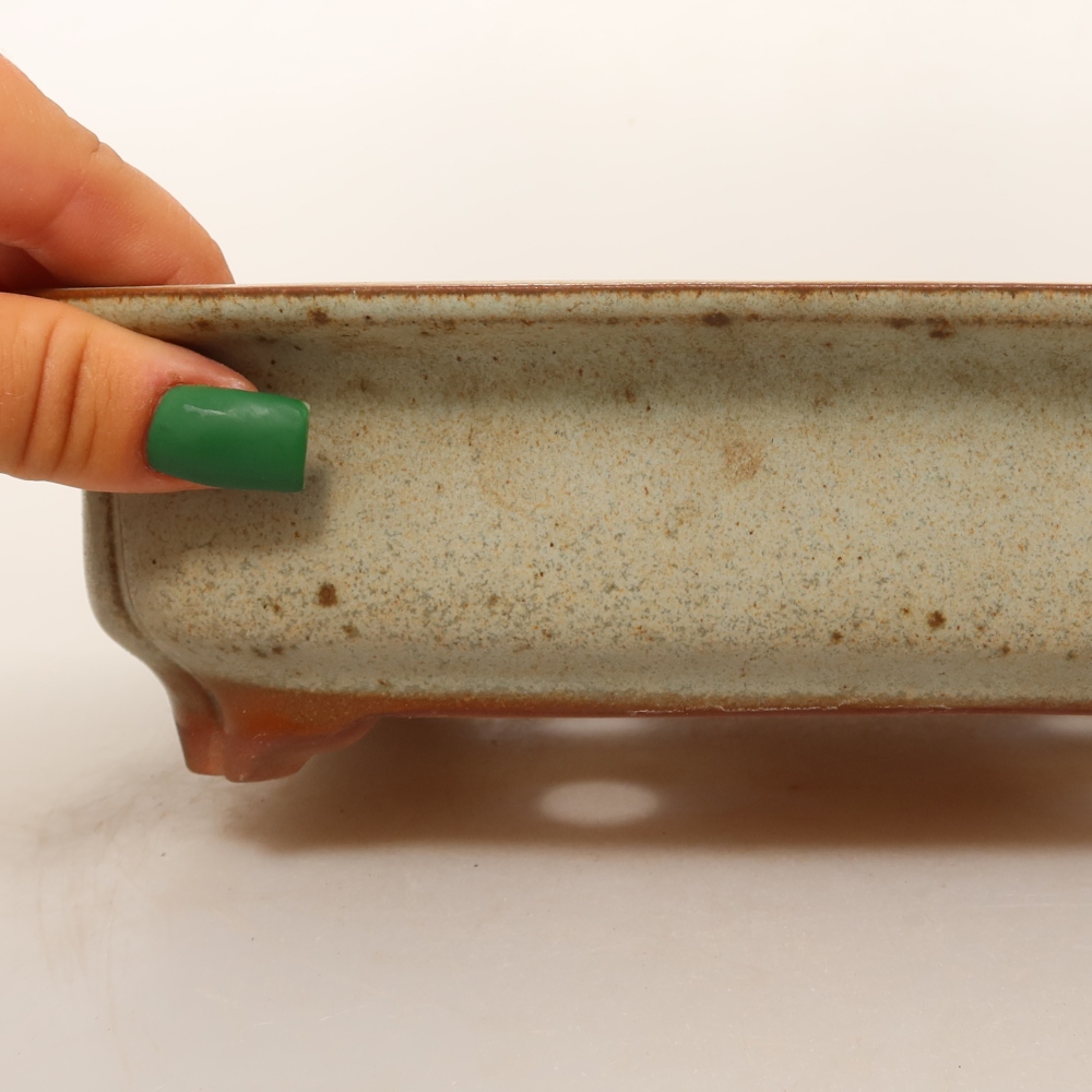 Bol en céramique  24,5 x 17,5 x 6 cm , couleur beige