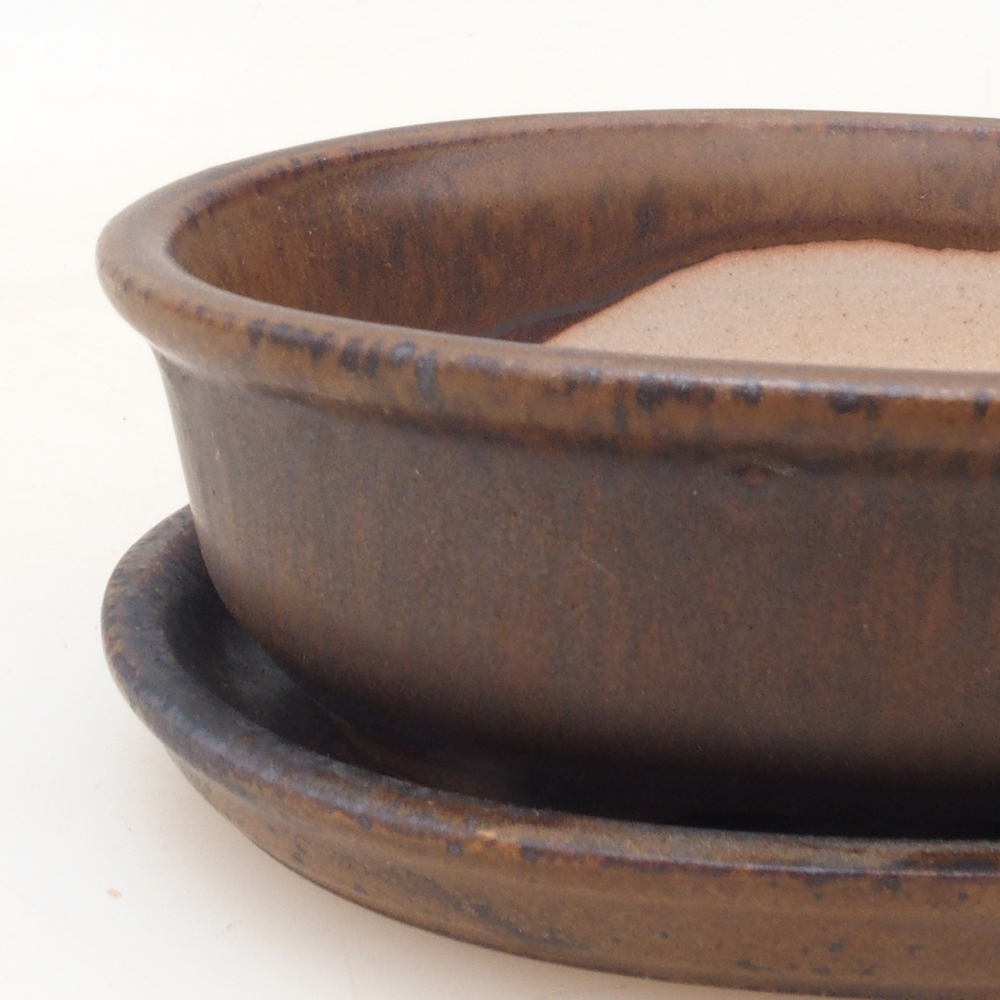 Bol Bonsaï + soucoupe H04 - brun