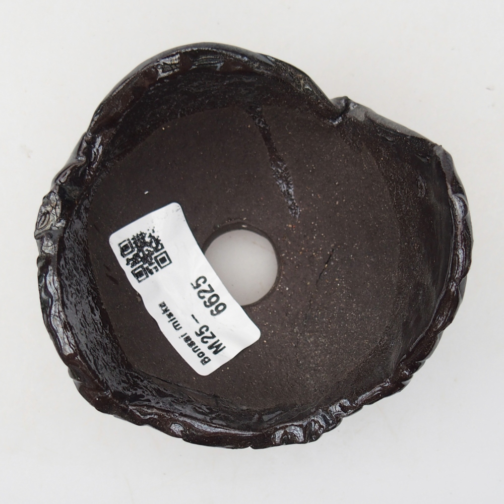 Coquille en céramique 8,5 x 8 x 6 cm , couleur noire