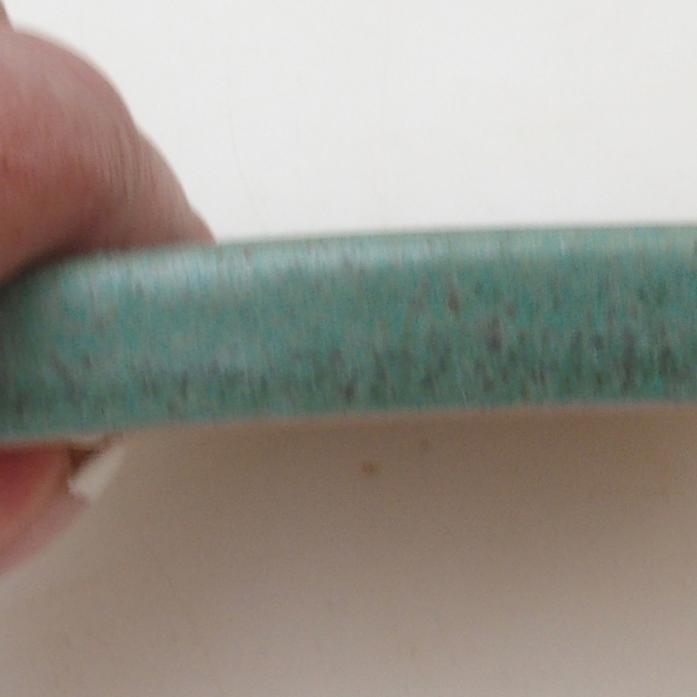 Soucoupe Bonsaï carrée 9 x 9 x 1 cm - vert