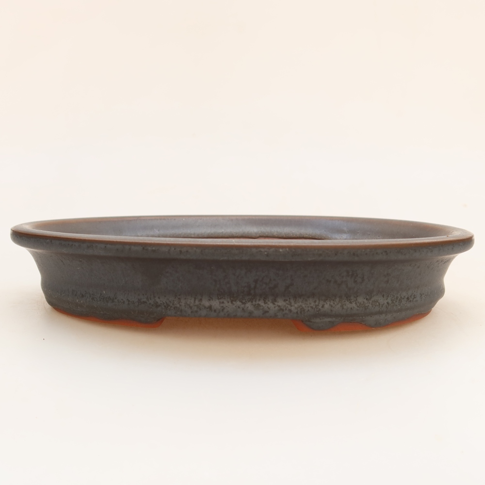 Bol en céramique  21 x 15 x 4 cm, couleur métallique