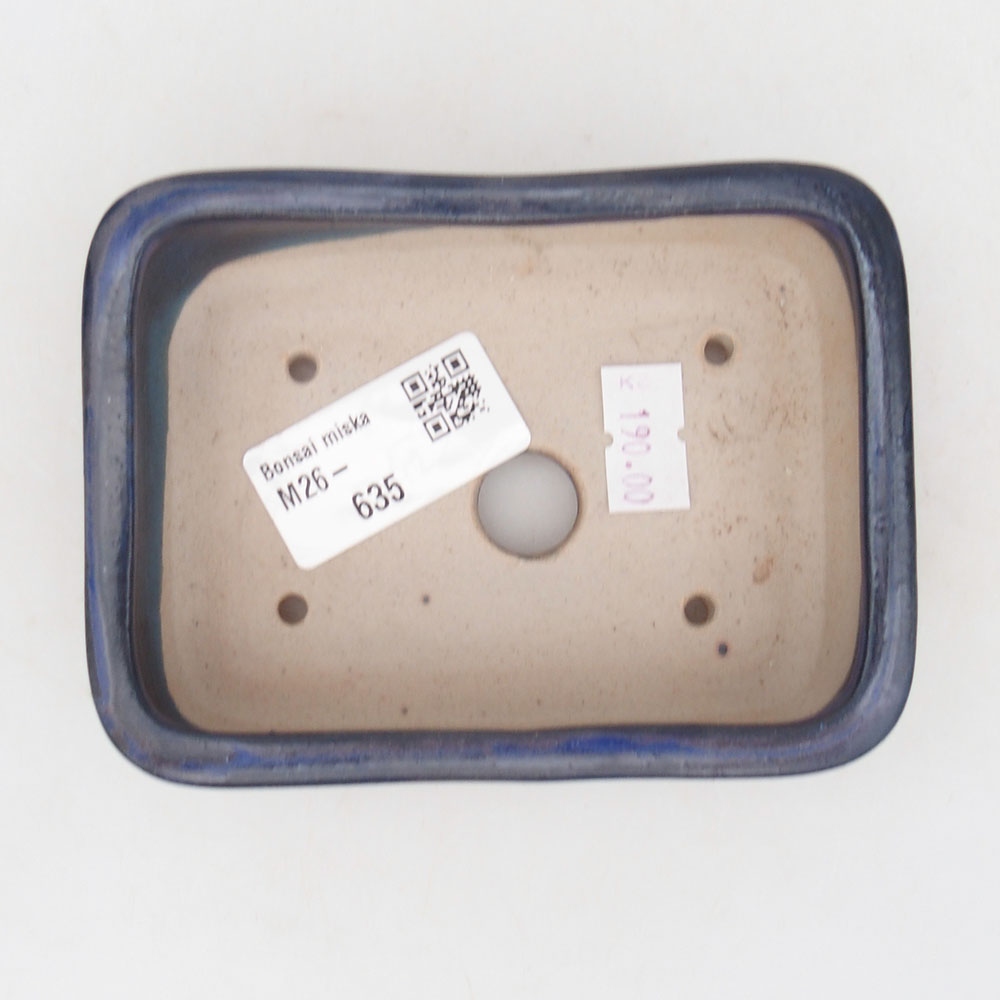 Bol à bonsaï en céramique 125 x 10 x 3 cm, brun