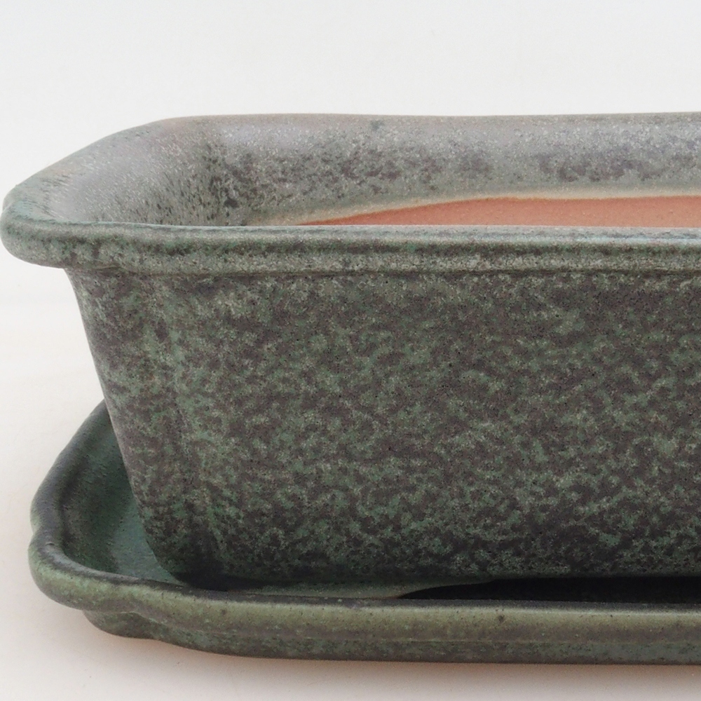 Bol Bonsaï + soucoupe H50 - vert