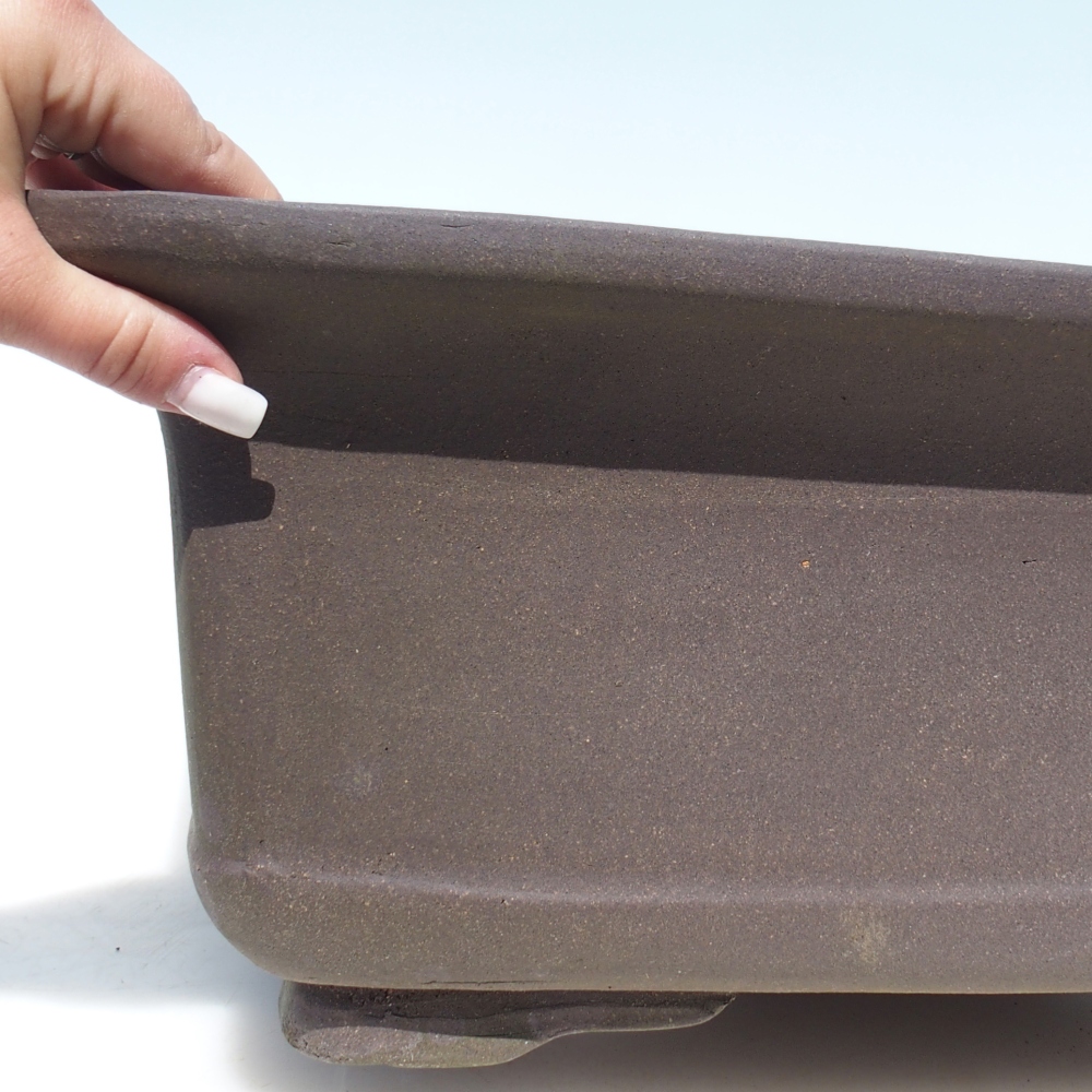 Bol pour bonsaï 48,5 x 38,5 x 19 cm - brun