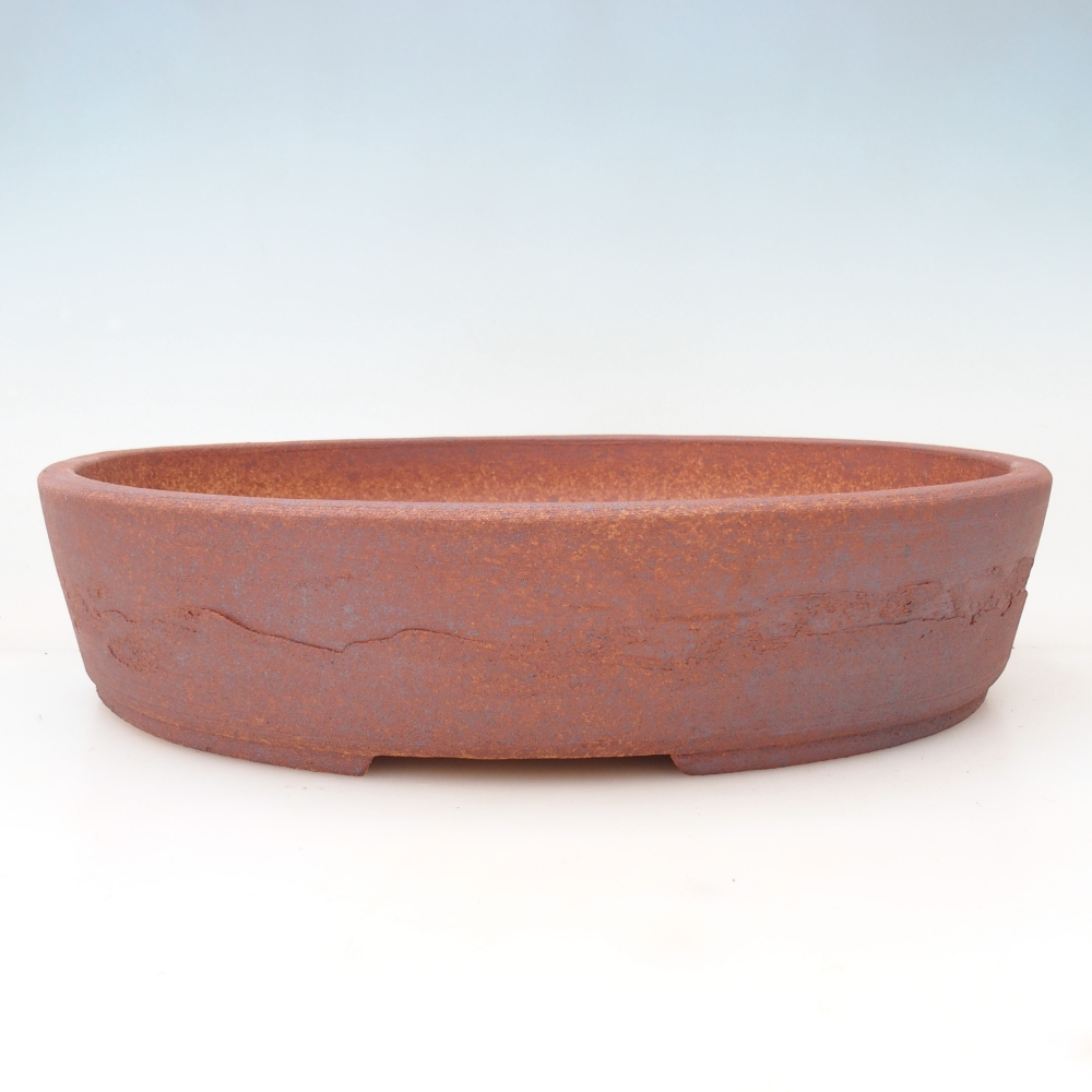 Bol à bonsaï 38,5 x 32 x 8,5 cm , couleur métal