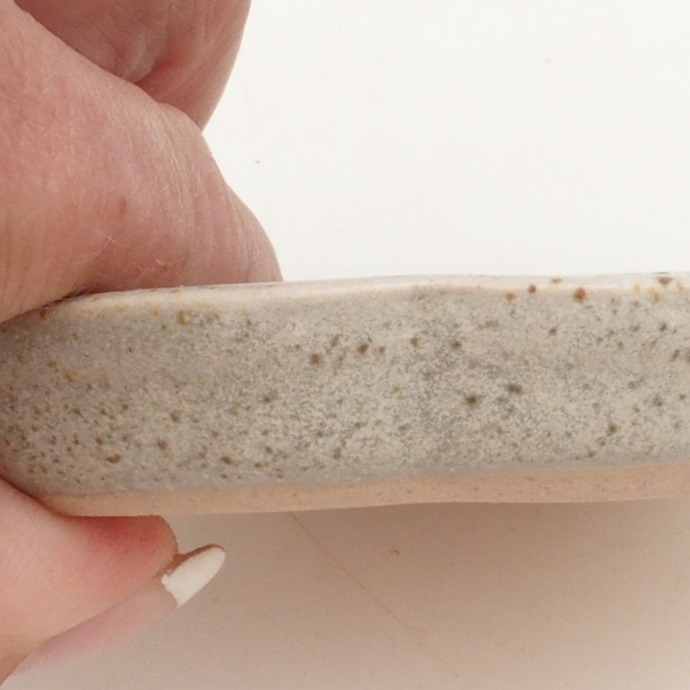 Soucoupe en céramique H95 - 8 x 8 x 1 cm - beige