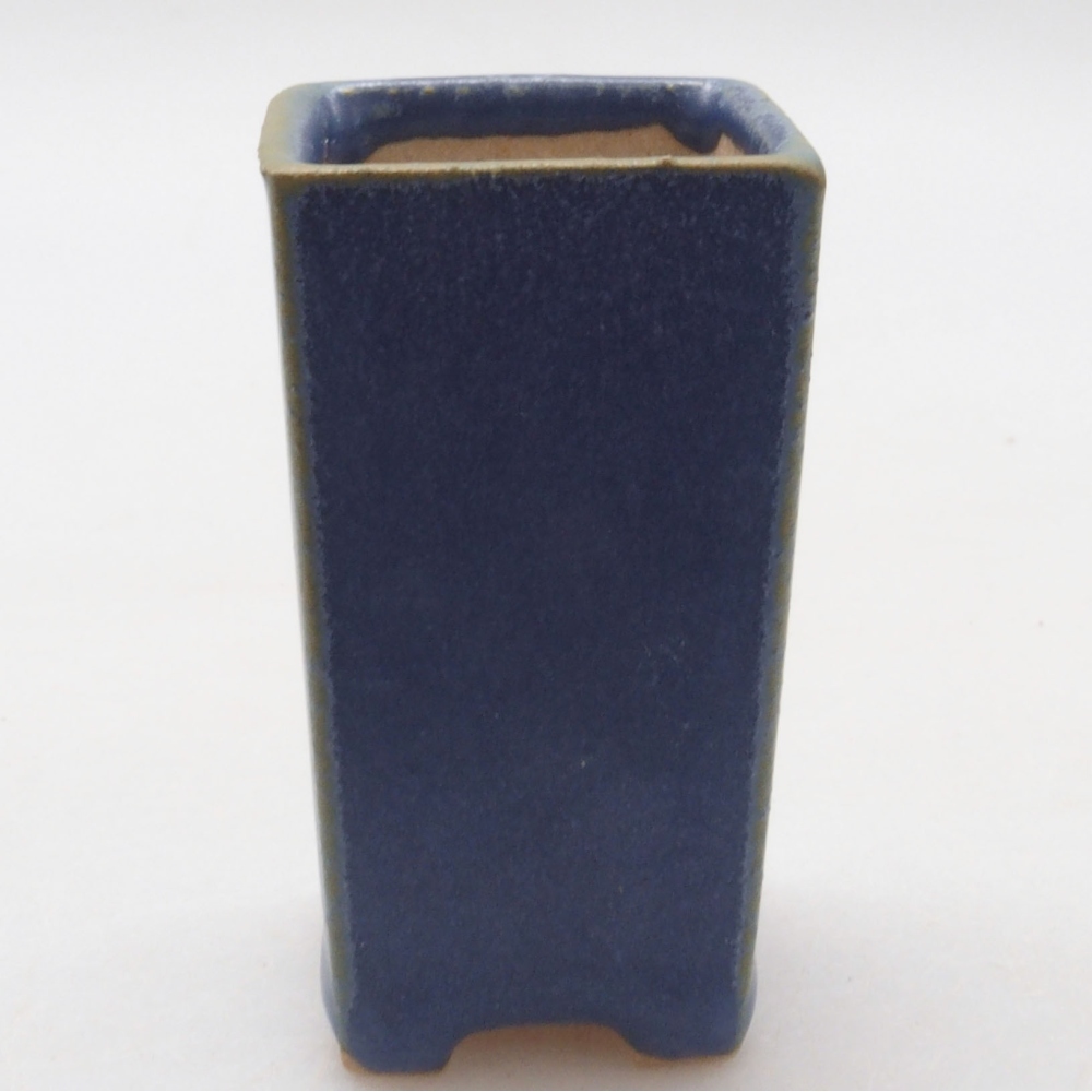Mini bol bonsaï 3 x 3 x 5 cm, bleu