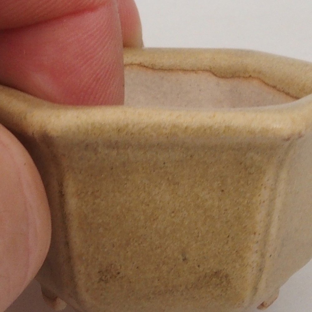 Mini bol bonsaï 5 x 4,5 x 3 cm, brun