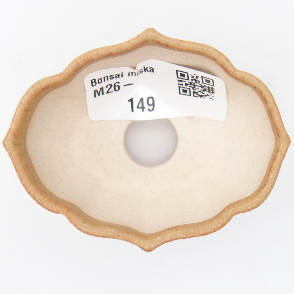 Mini bol bonsaï 7 x 5 x 3 cm, brun