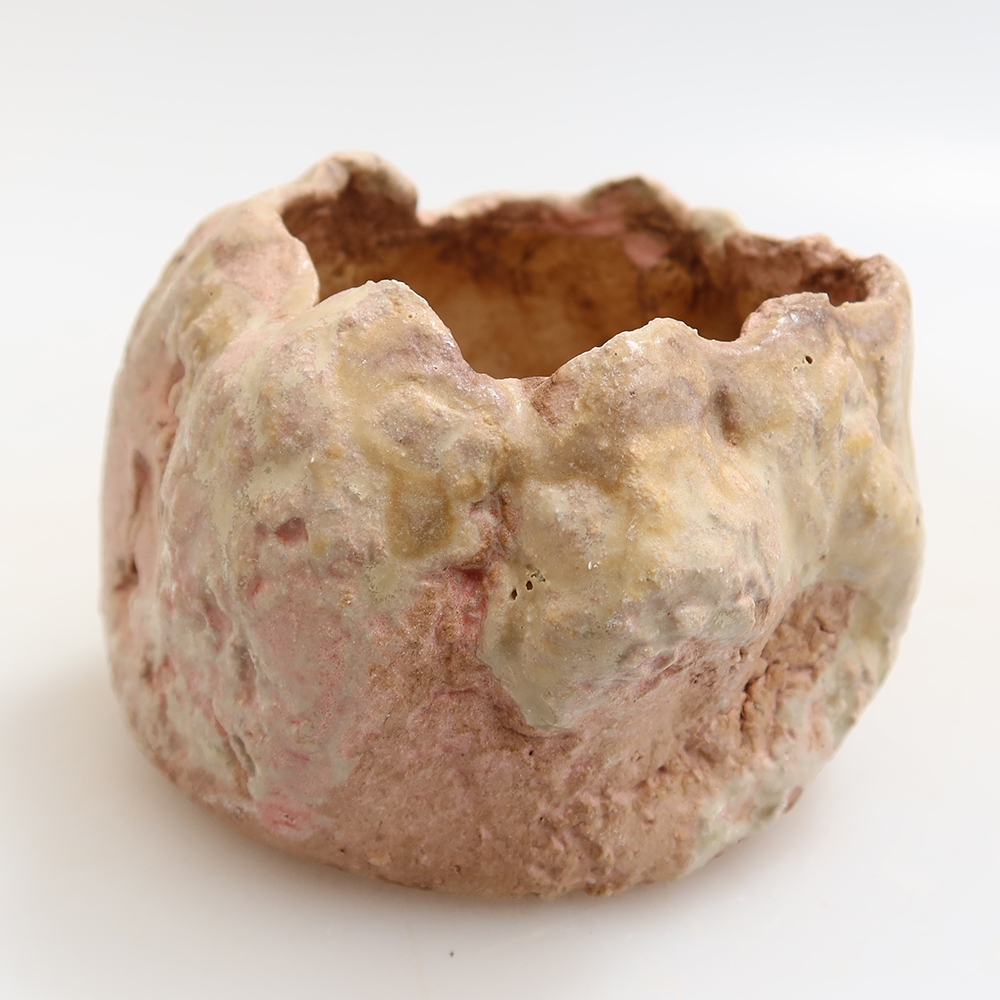 Coquille en céramique  5,5 x 5,5 x 5,5 cm , couleur rose