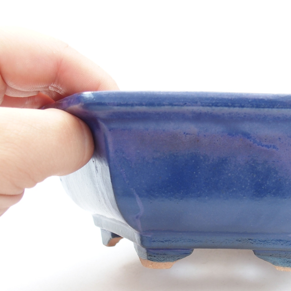 Bol à bonsaï en céramique 22 x 17 x 5 cm, vert