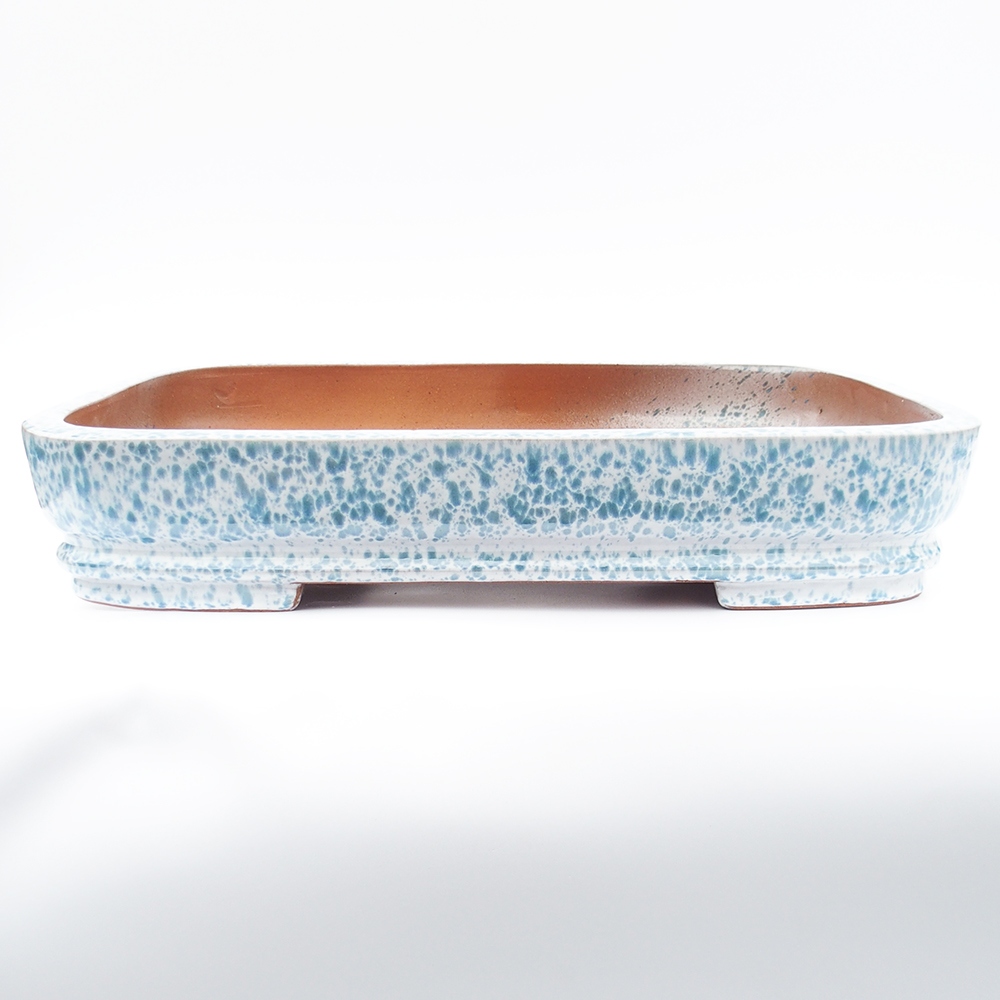 Bol 63 x 42 x 12 cm bleu-blanc