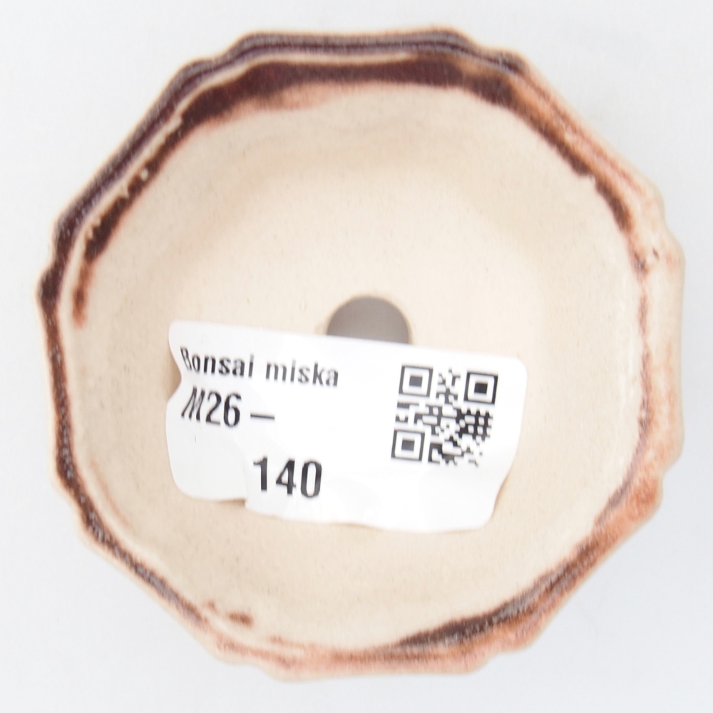 Mini bol bonsaï 6 x 6 x 3 cm, rose