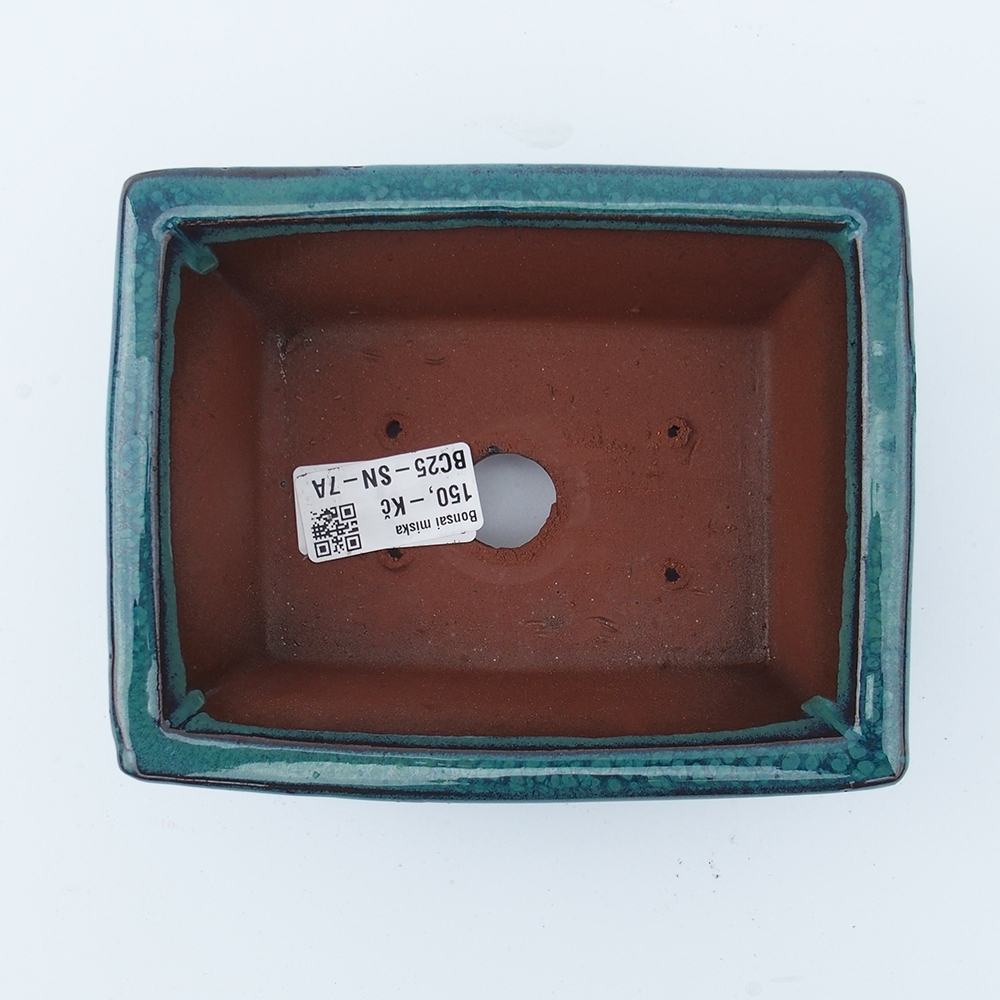 Bol 16 x 12,5 x 6,5 cm bleu-vert