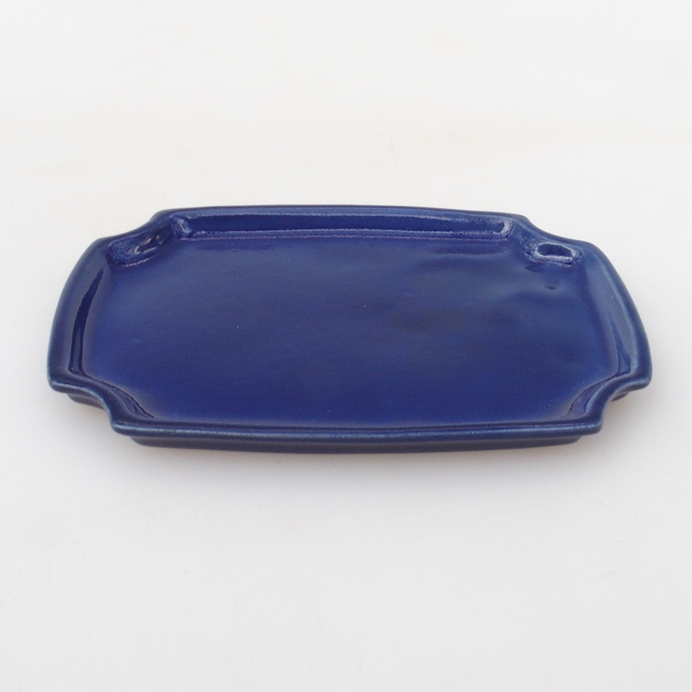 Bol en céramique H17 -15,5 x 11 x 1 cm - bleu