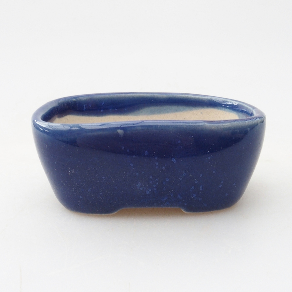 Mini bol bonsaï 5,5 x 4 x 2,5 cm, couleur bleu