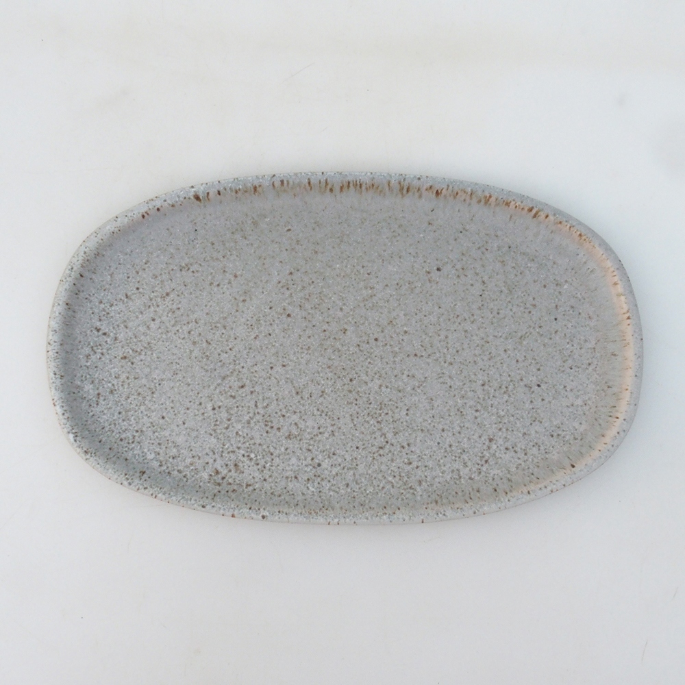 Bol bonsaï + soucoupe H15 - 25,5x17,5x6 cm - beige