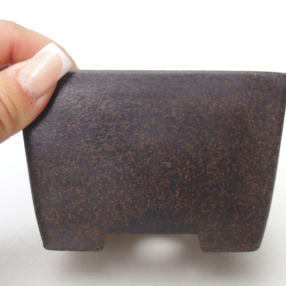 Bol 10 x 10 x 7 cm brun ocre