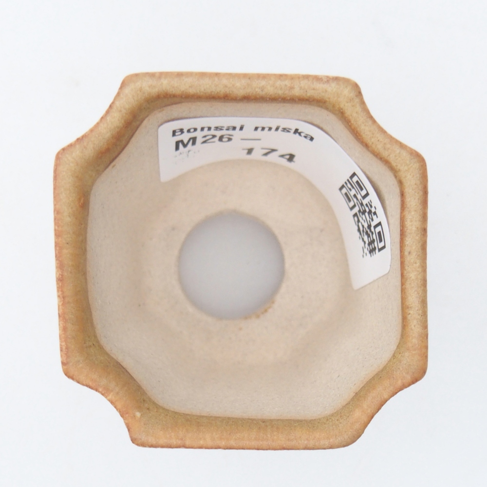 Mini bol bonsaï 4,5 x 4,5 x 4 cm, brun