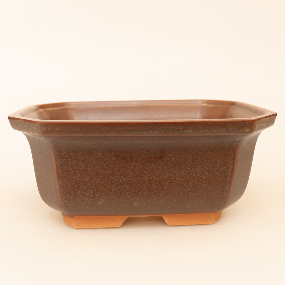 Bol en céramique  15 x 12 x 7 cm, couleur marron