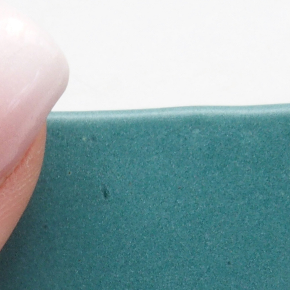 Bol à bonsaï en céramique 6,5 x 5,5 x 4 cm, couleur bleu